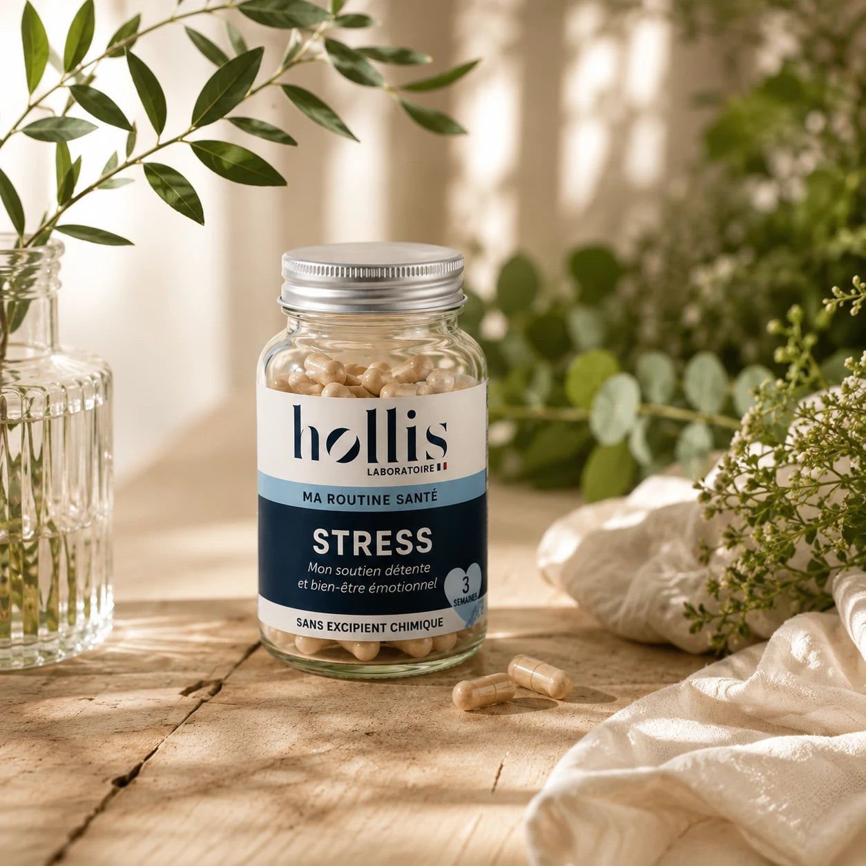 Flacon HOLLIS Stress