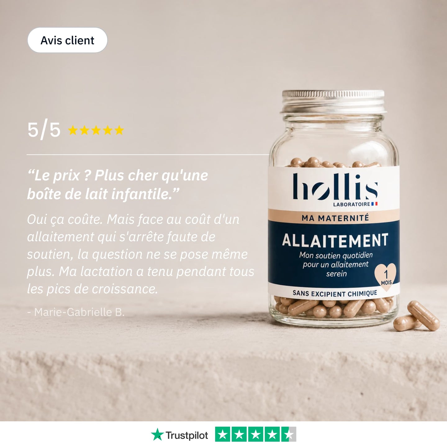 Allaitement - Avis - Hollis