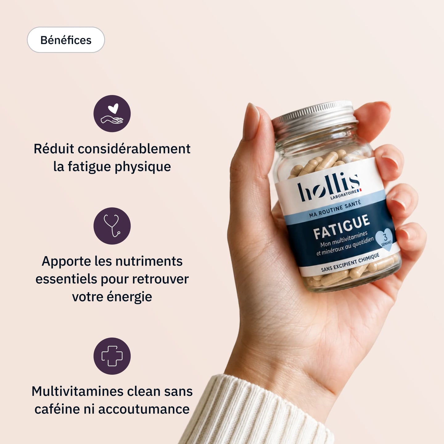 Fatigue - Bénéfices - Hollis
