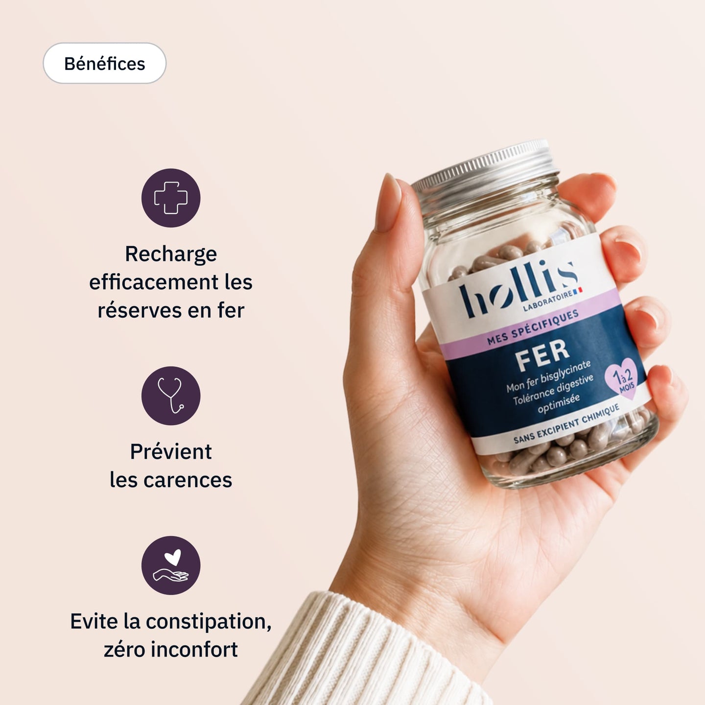 Fer - Bénéfices - Hollis