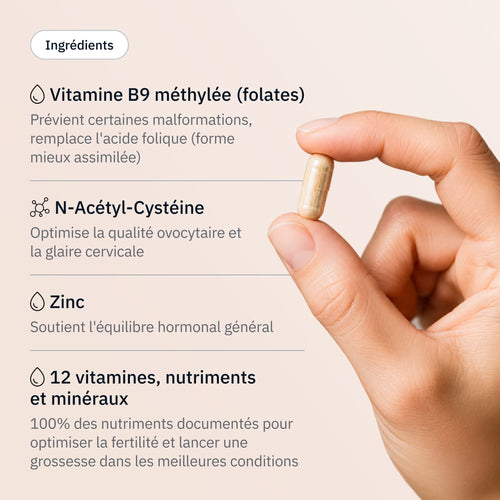 Fertilité - Ingrédients - Hollis