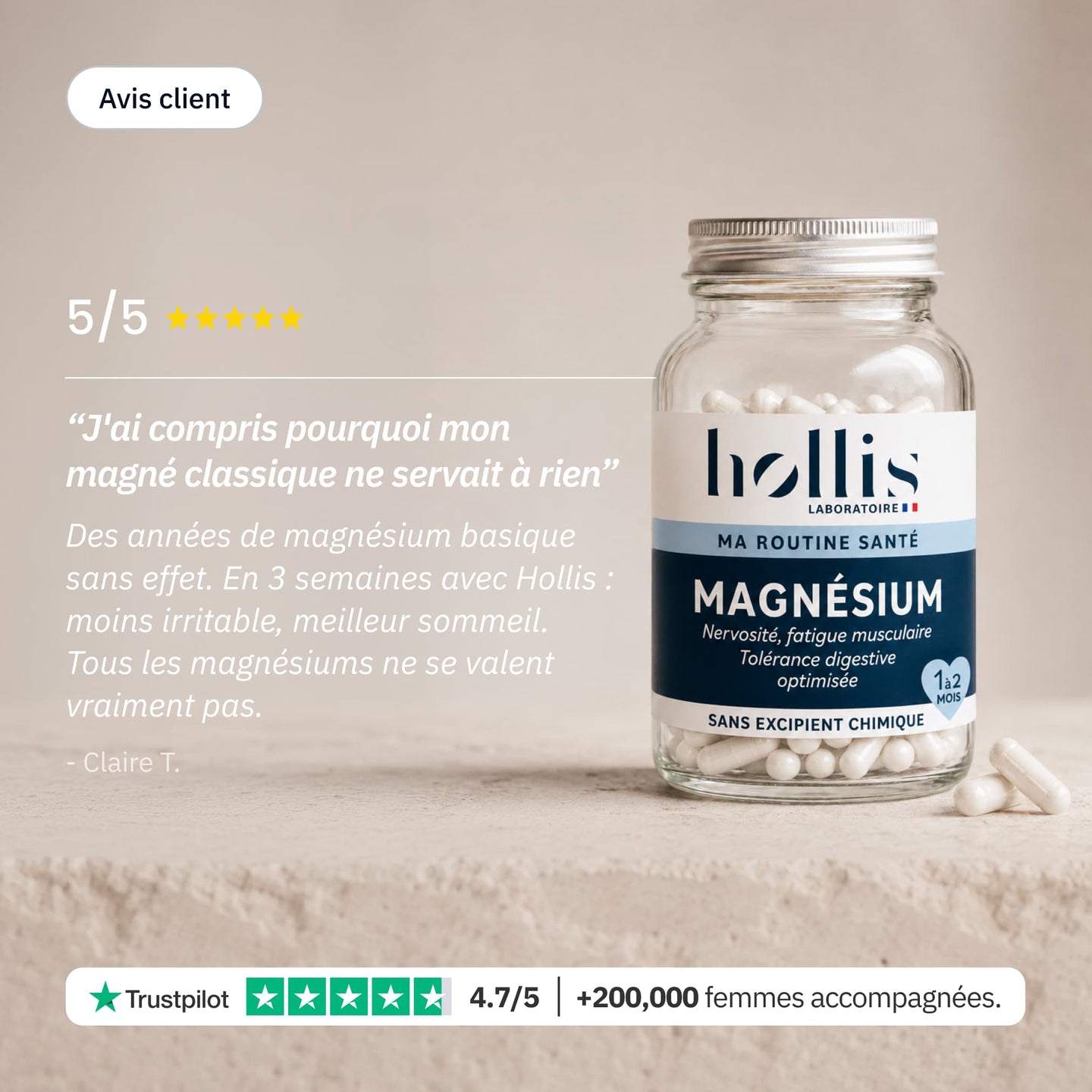 Magnésium - Avis - Hollis