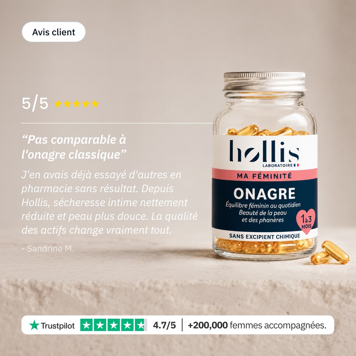 Onagre - Avis - Hollis