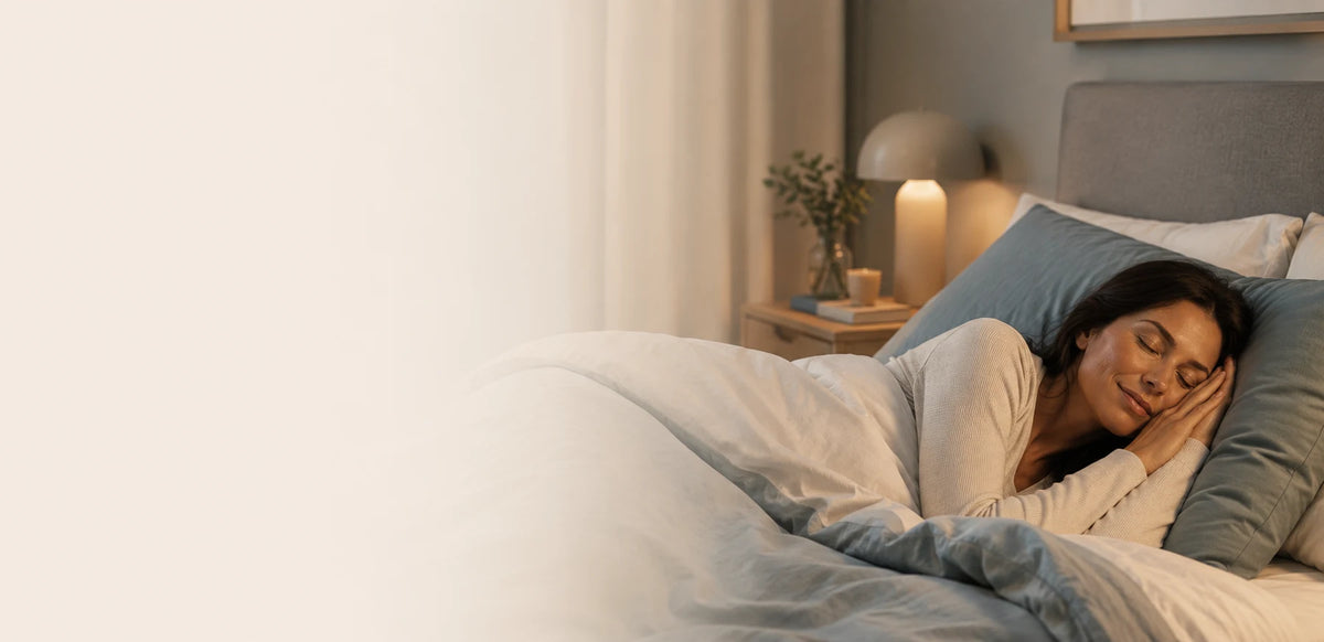 Femme qui dort paisiblement
